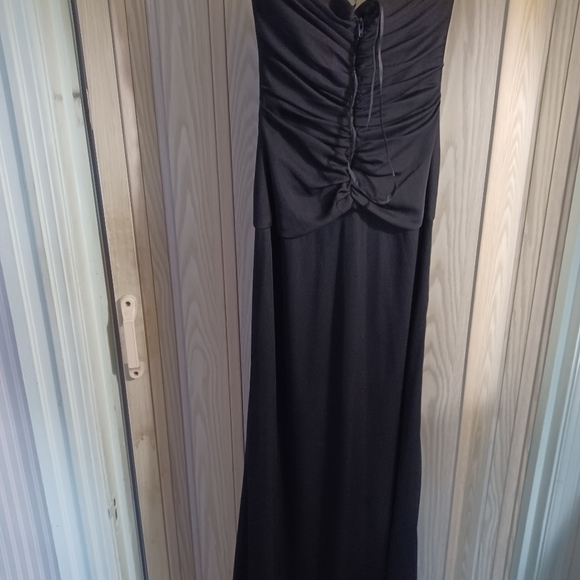 Flip womens elegant formal gown dress black size 3 4 bejeweled - Picture 4 of 12